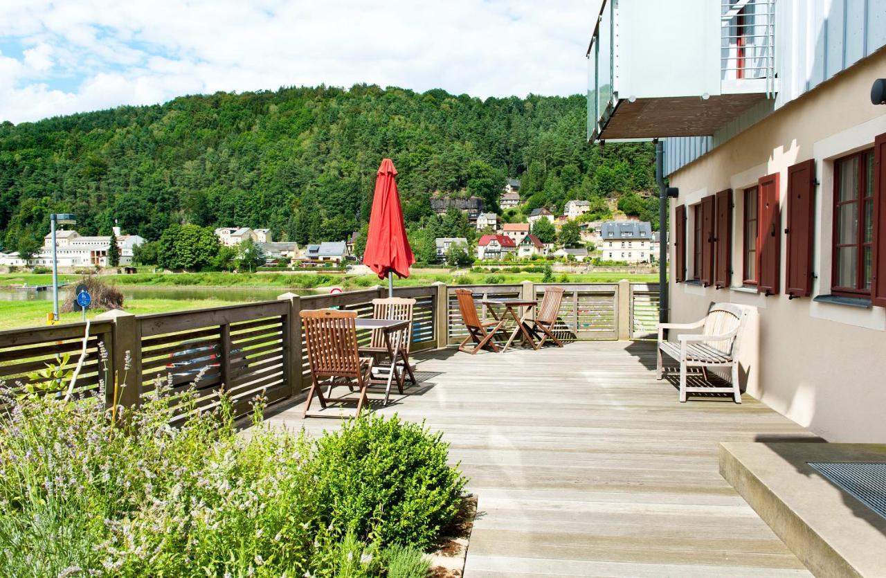 Faehrmannhaus Aparthotel Bad Schandau Exterior photo